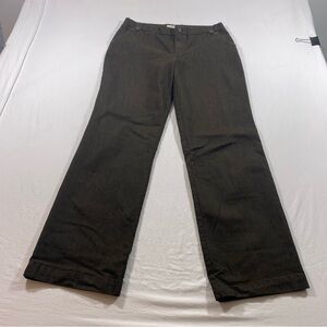 Cato Black and Brown Trousers Wide leg Pants Slacks Women’s 10